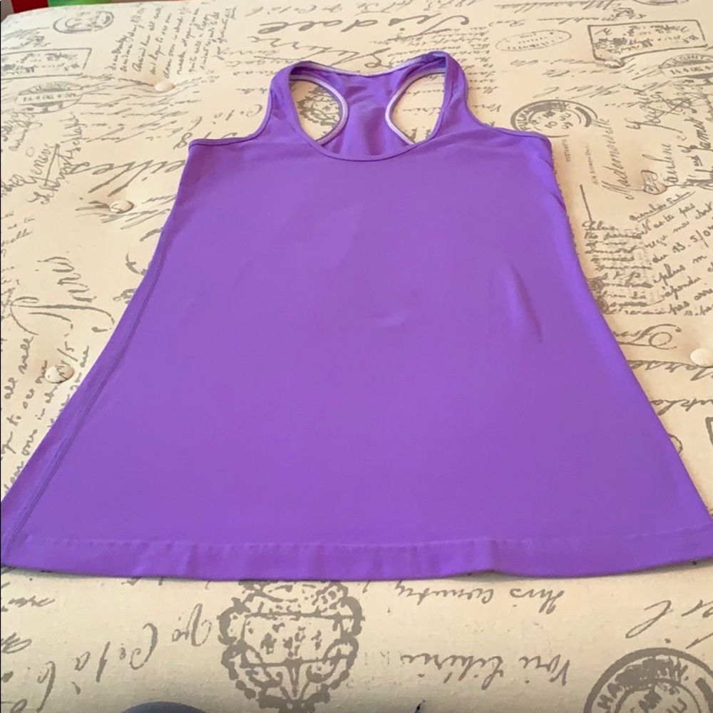 Purple Lululemon Tank Top